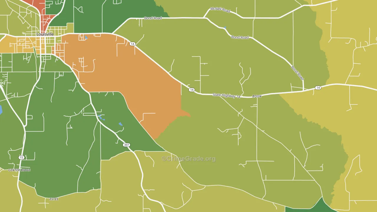 Handle, MS Map of Drug-Related Crime Rates