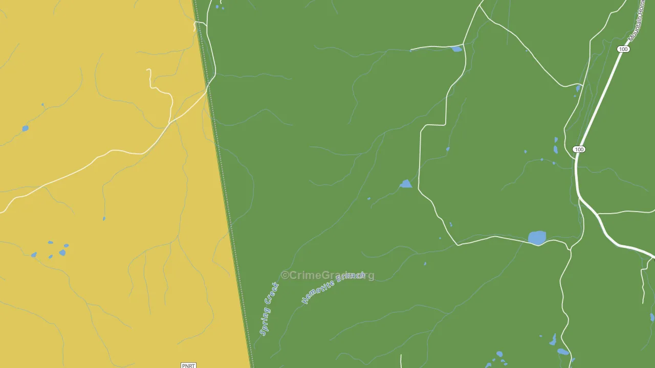 Haney, GA Map of Drug-Related Crime Rates