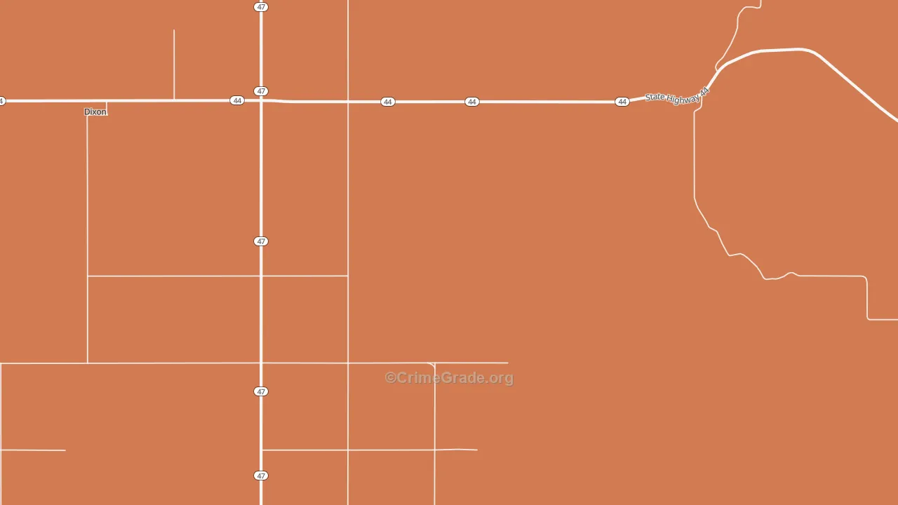 Hartley, SD Map of Drug-Related Crime Rates