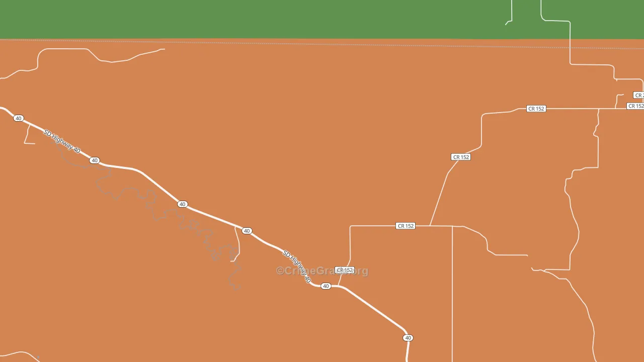 Hayward, SD Map of Drug-Related Crime Rates