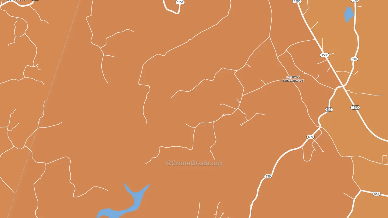 Highway, KY Map of Drug-Related Crime Rates