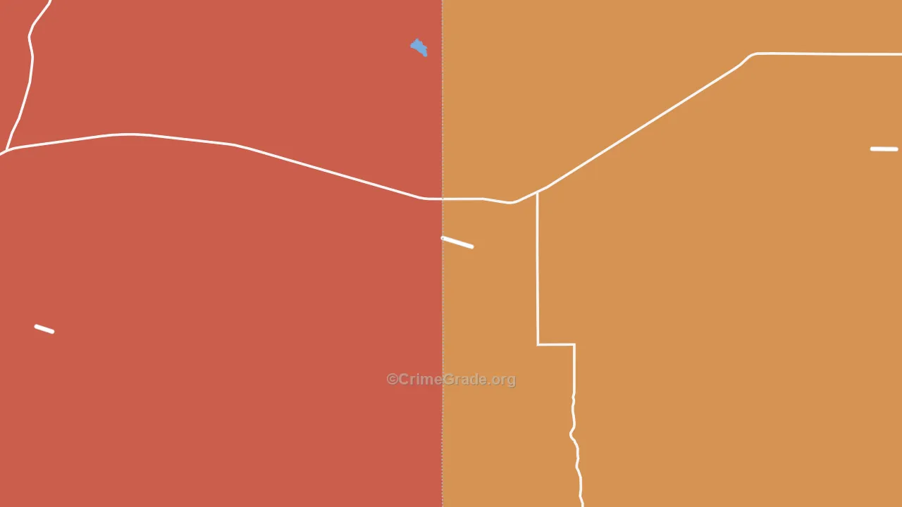 Hill City, ID Map of Drug-Related Crime Rates
