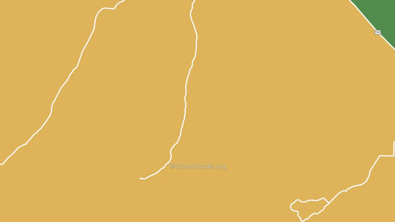 Homelake, CO Map of Drug-Related Crime Rates