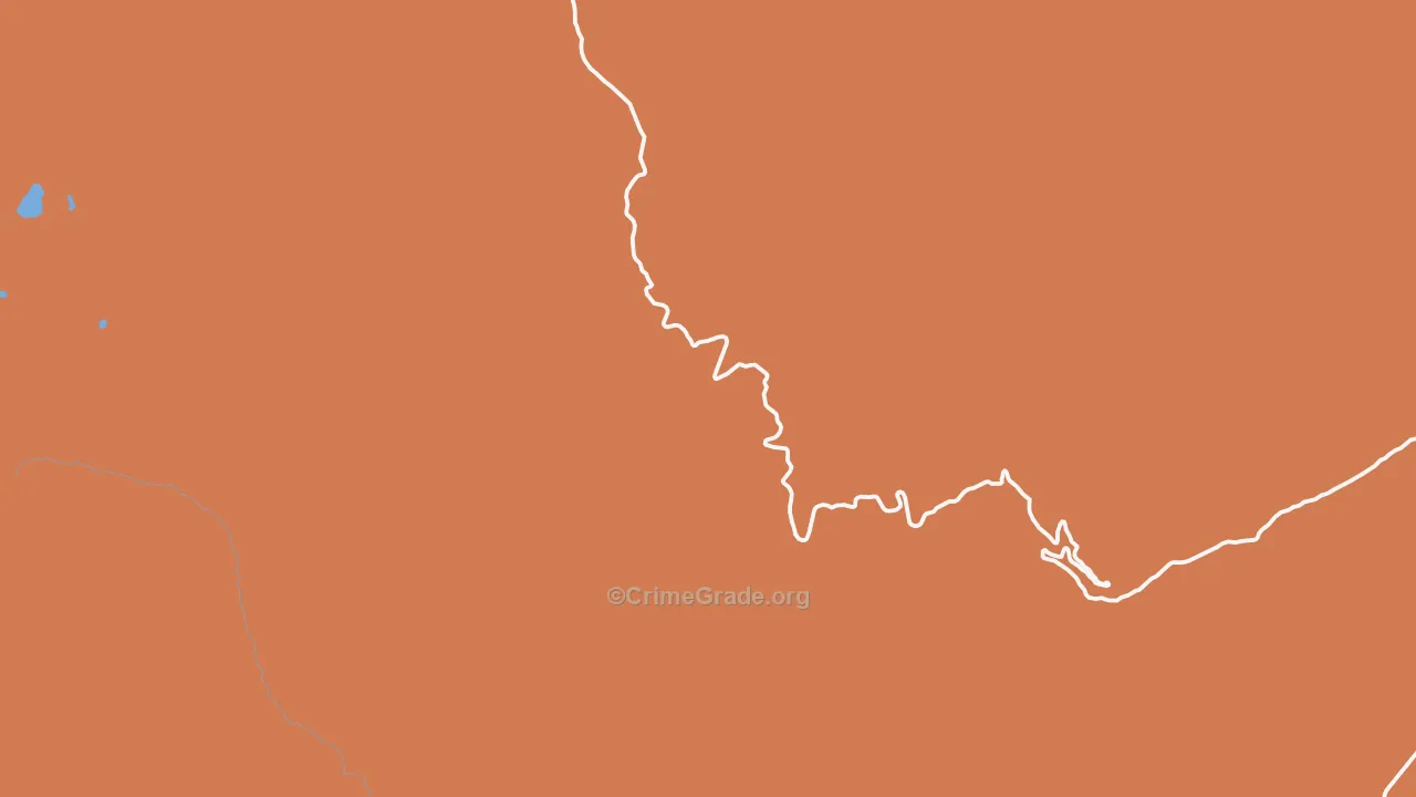 Homestead, OR Map of Drug-Related Crime Rates