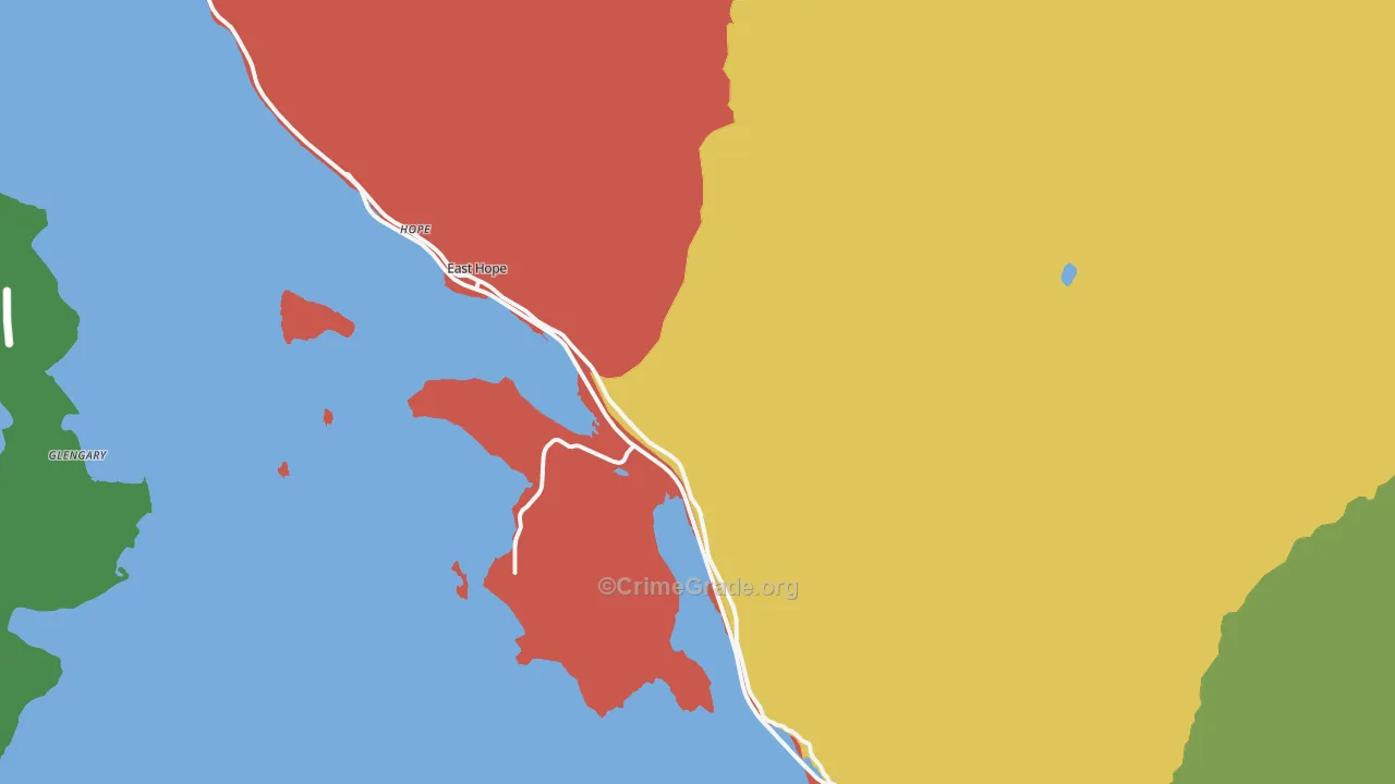 Hope, ID Map of Drug-Related Crime Rates