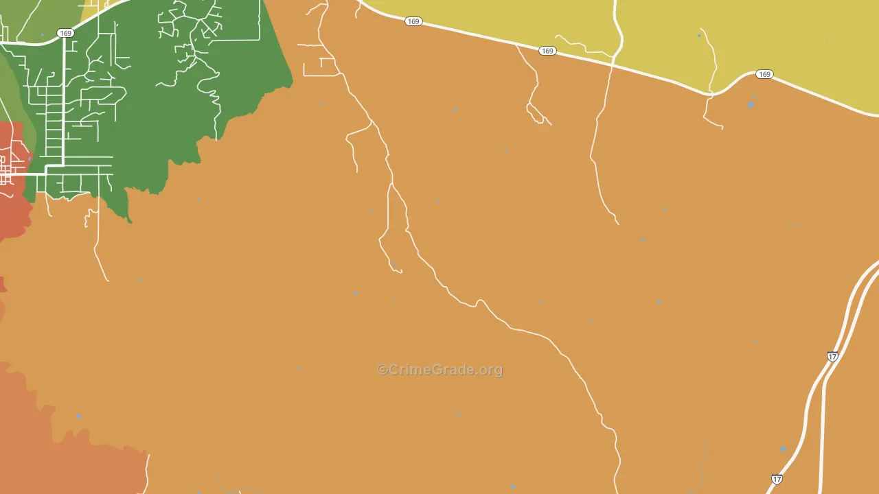 Horse Thief, AZ Map of Drug-Related Crime Rates