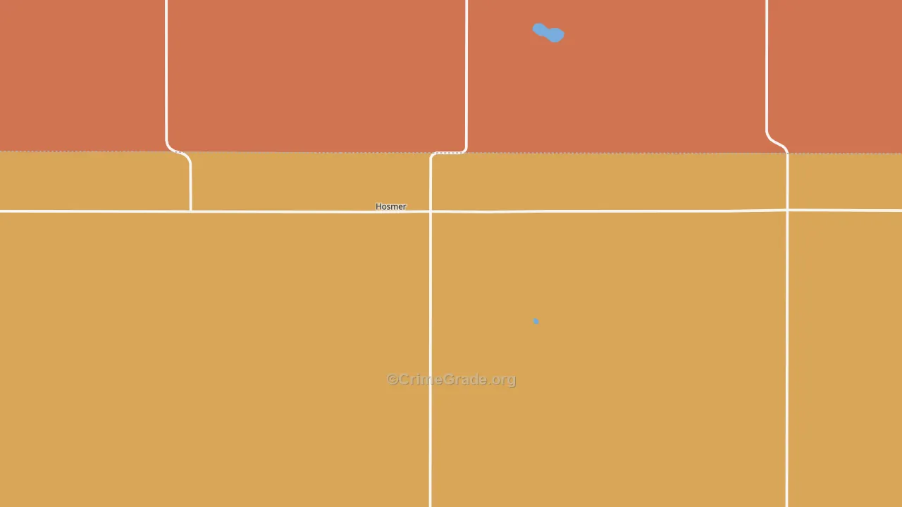 Hosmer, SD Map of Drug-Related Crime Rates