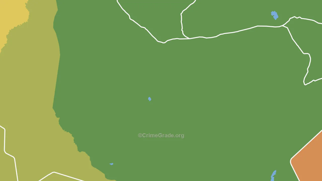 Huachuca Terrace, AZ Map of Drug-Related Crime Rates