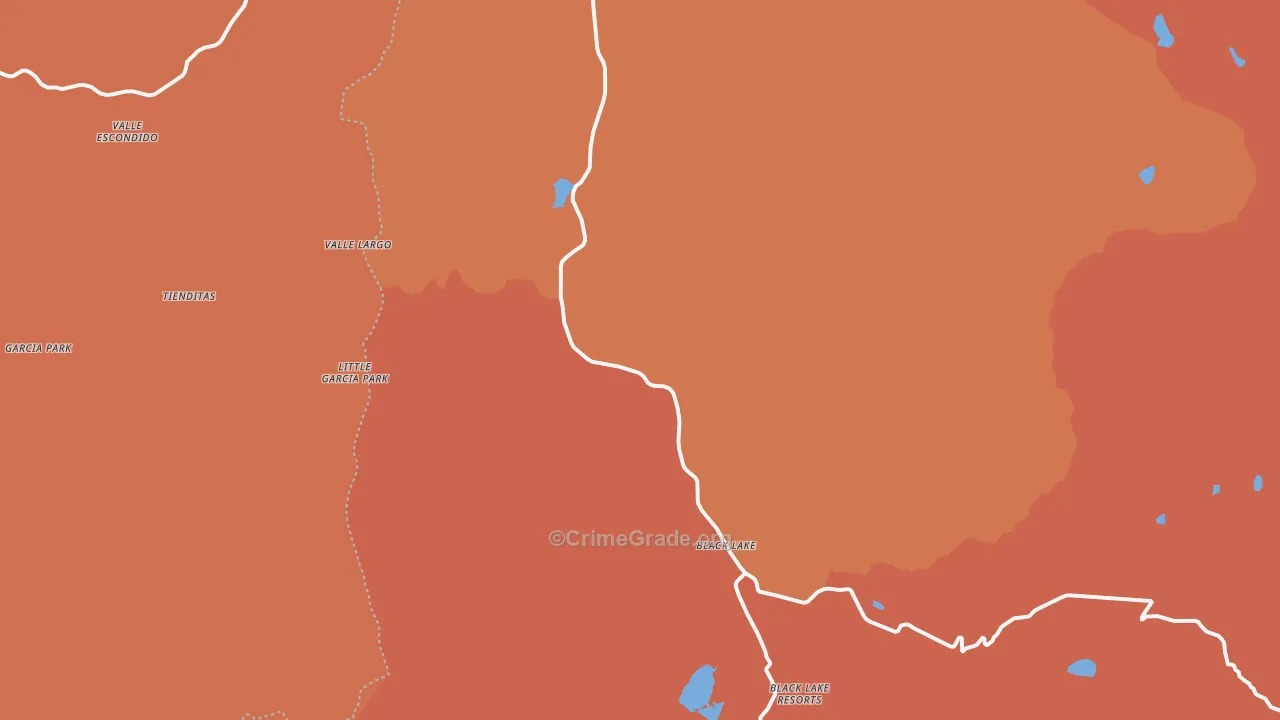 Idlewild, NM Map of Drug-Related Crime Rates