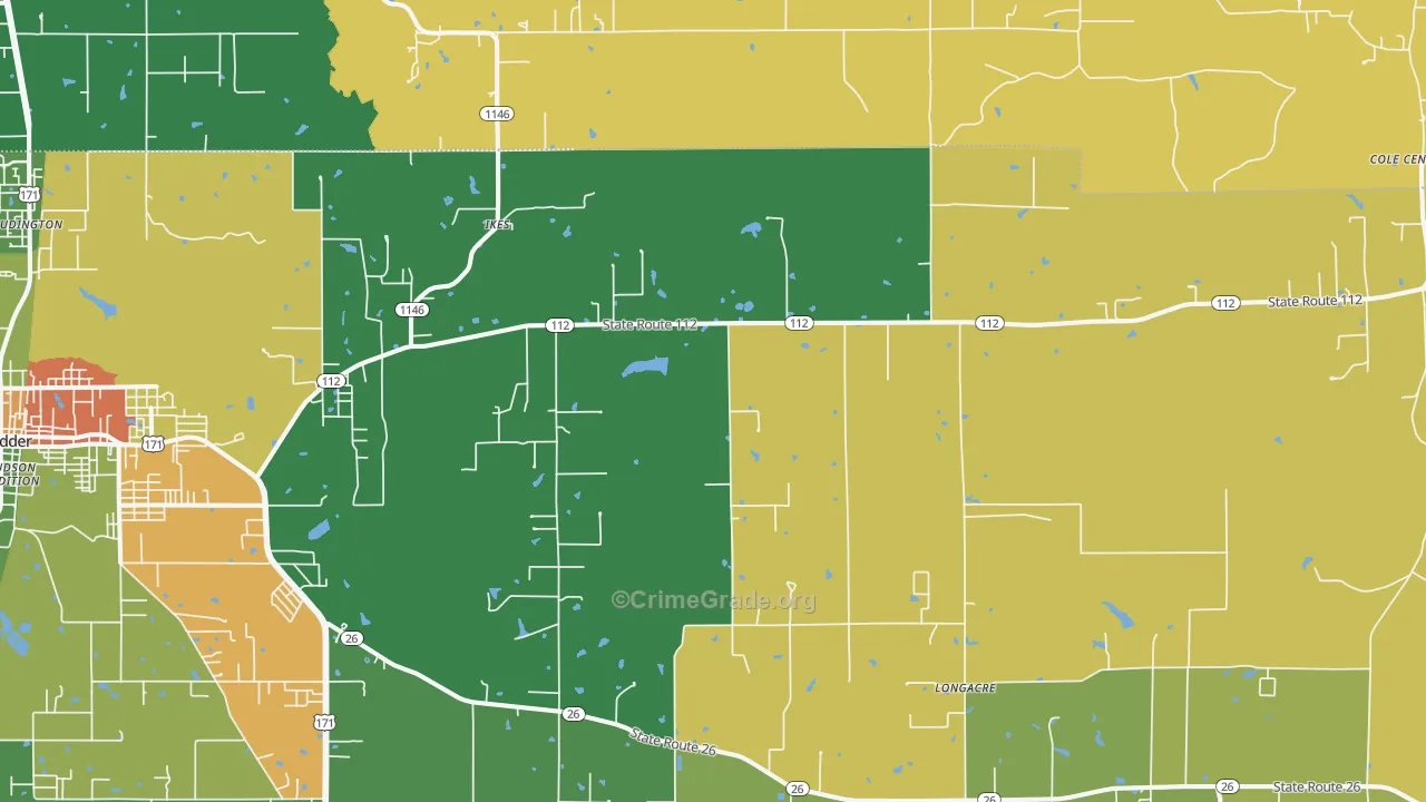Ikes, LA Map of Drug-Related Crime Rates