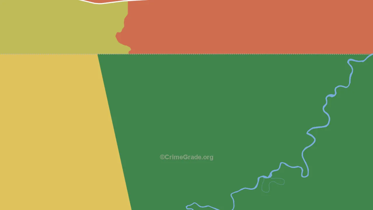 Imlay, SD Map of Drug-Related Crime Rates