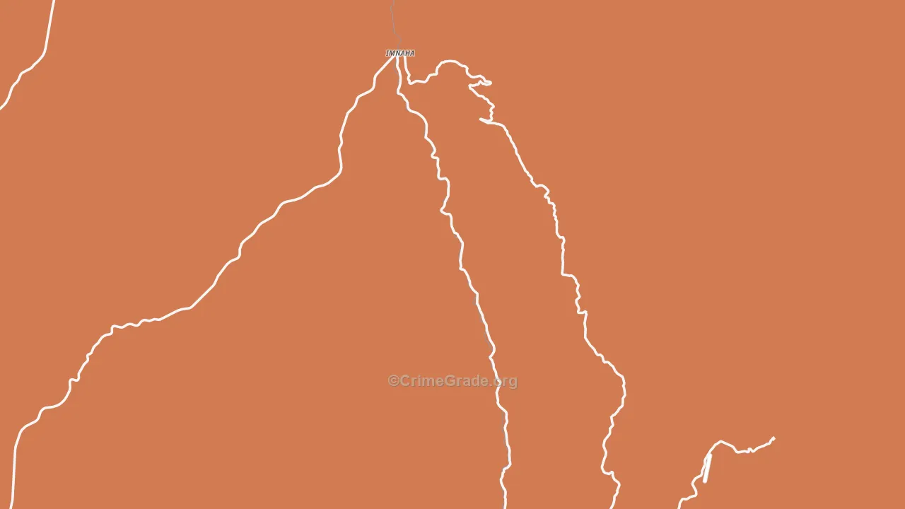 Imnaha, OR Map of Drug-Related Crime Rates