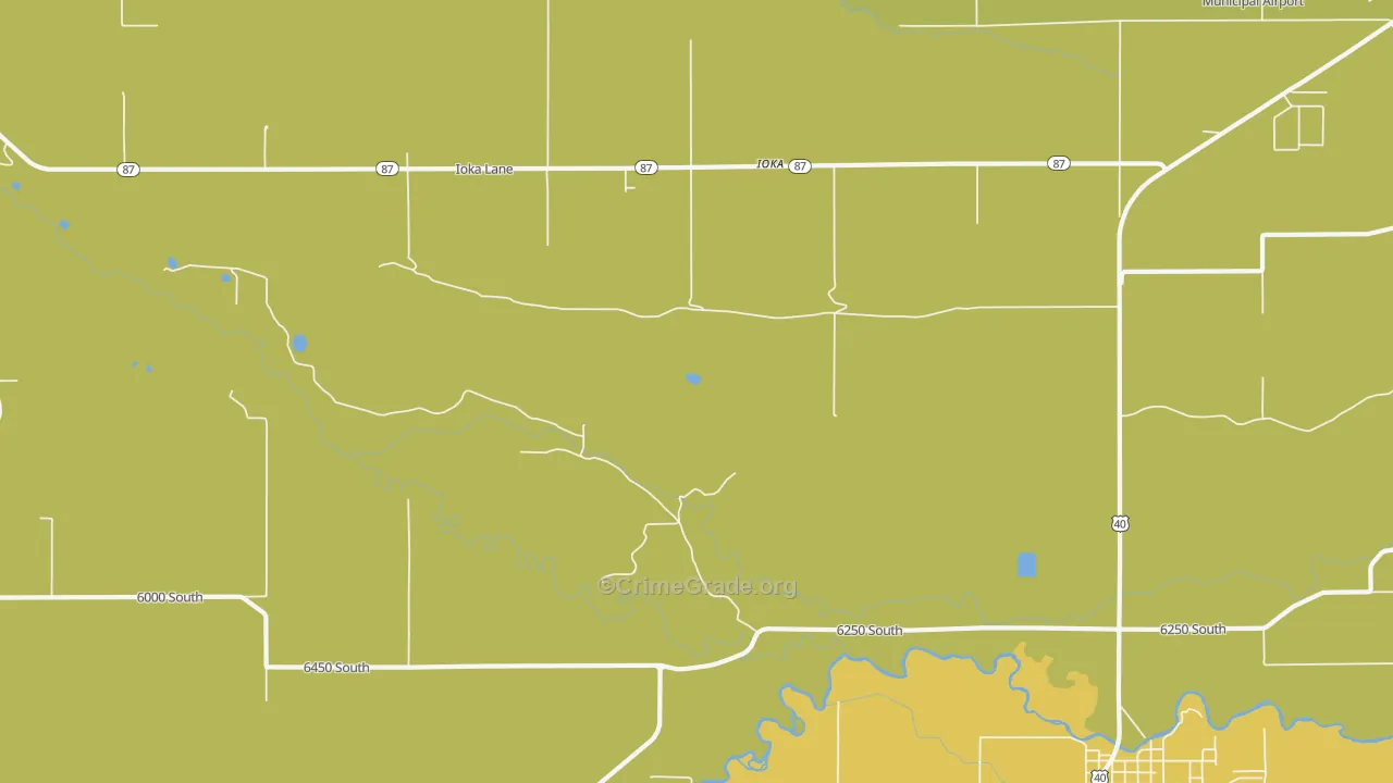 Ioka, UT Map of Drug-Related Crime Rates
