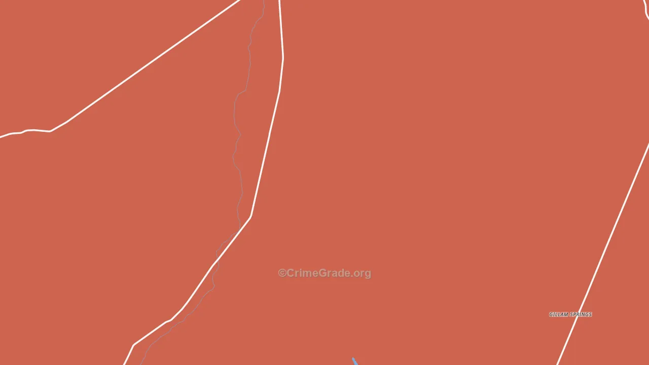 Ione, NV Map of Drug-Related Crime Rates