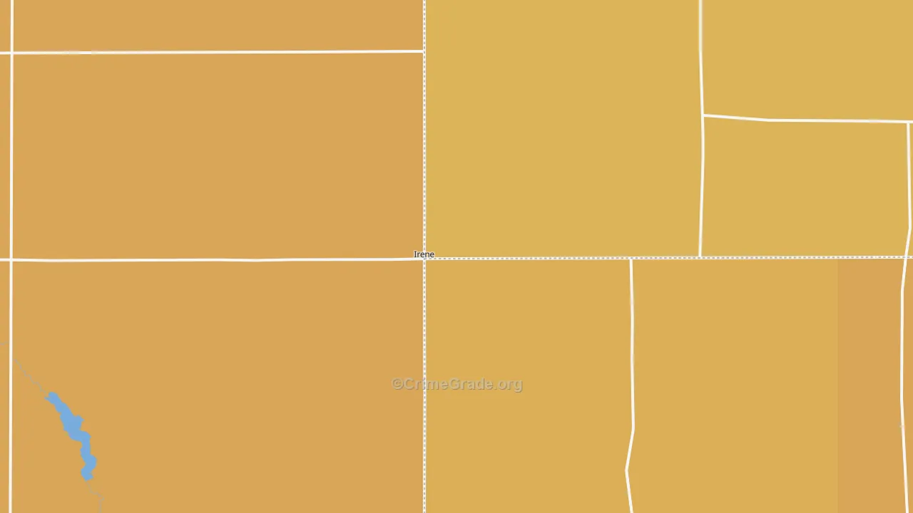 Irene, SD Map of Drug-Related Crime Rates