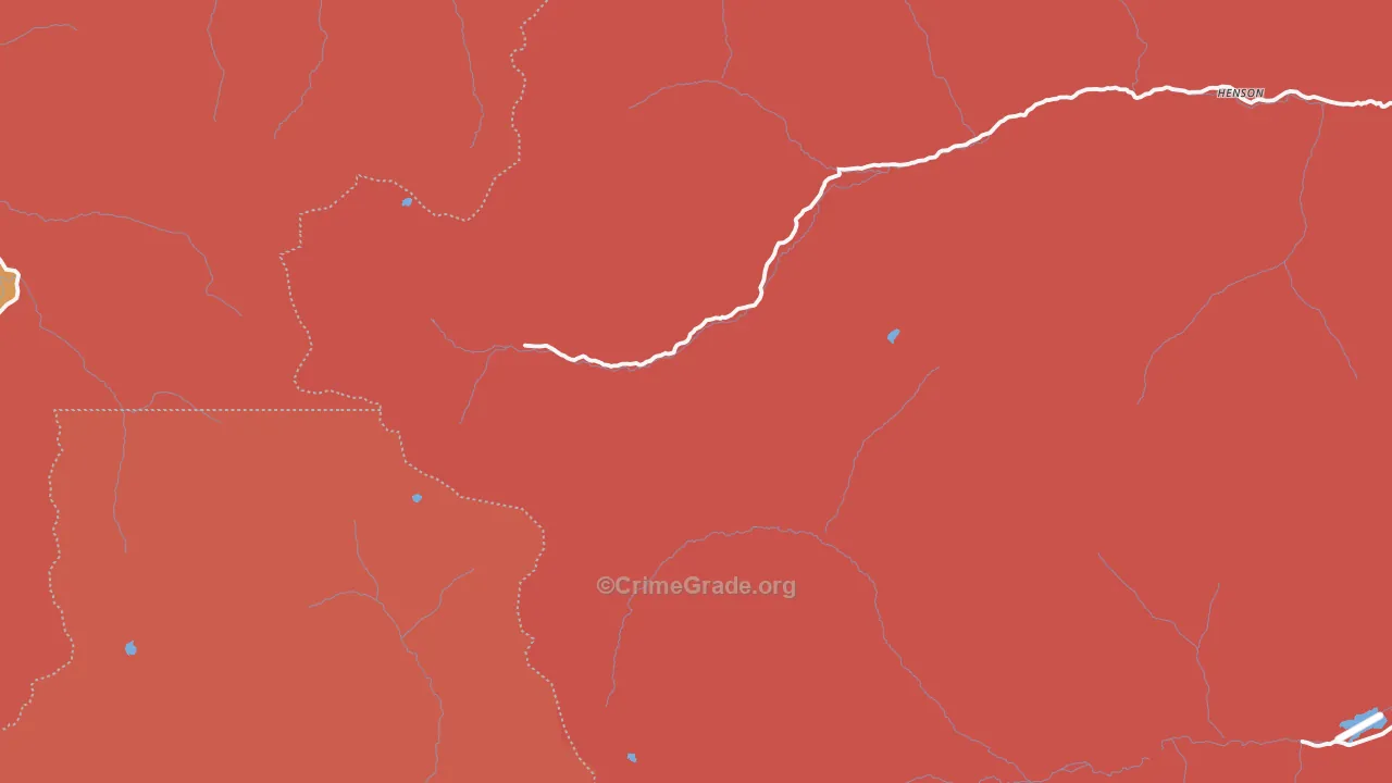 Ironton, CO Map of Drug-Related Crime Rates