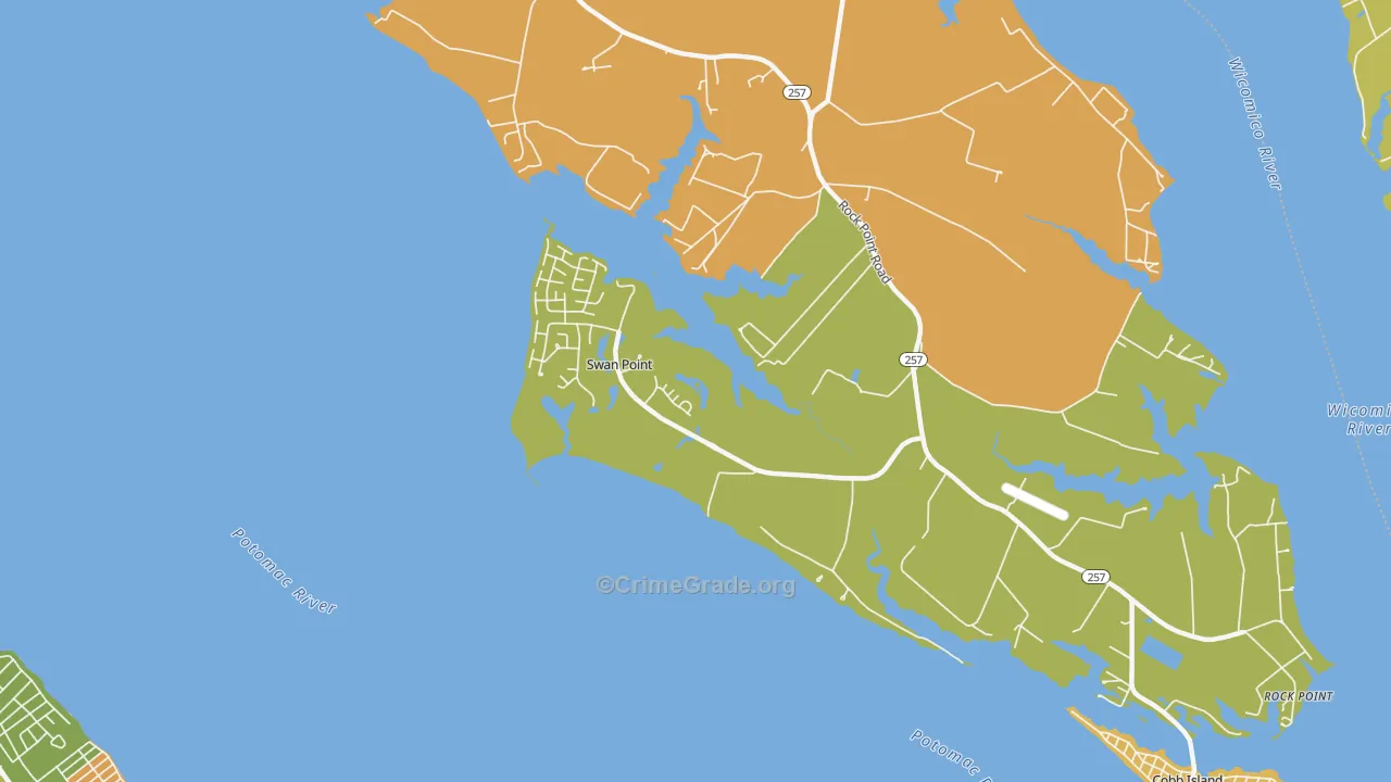Issue, MD Map of Drug-Related Crime Rates