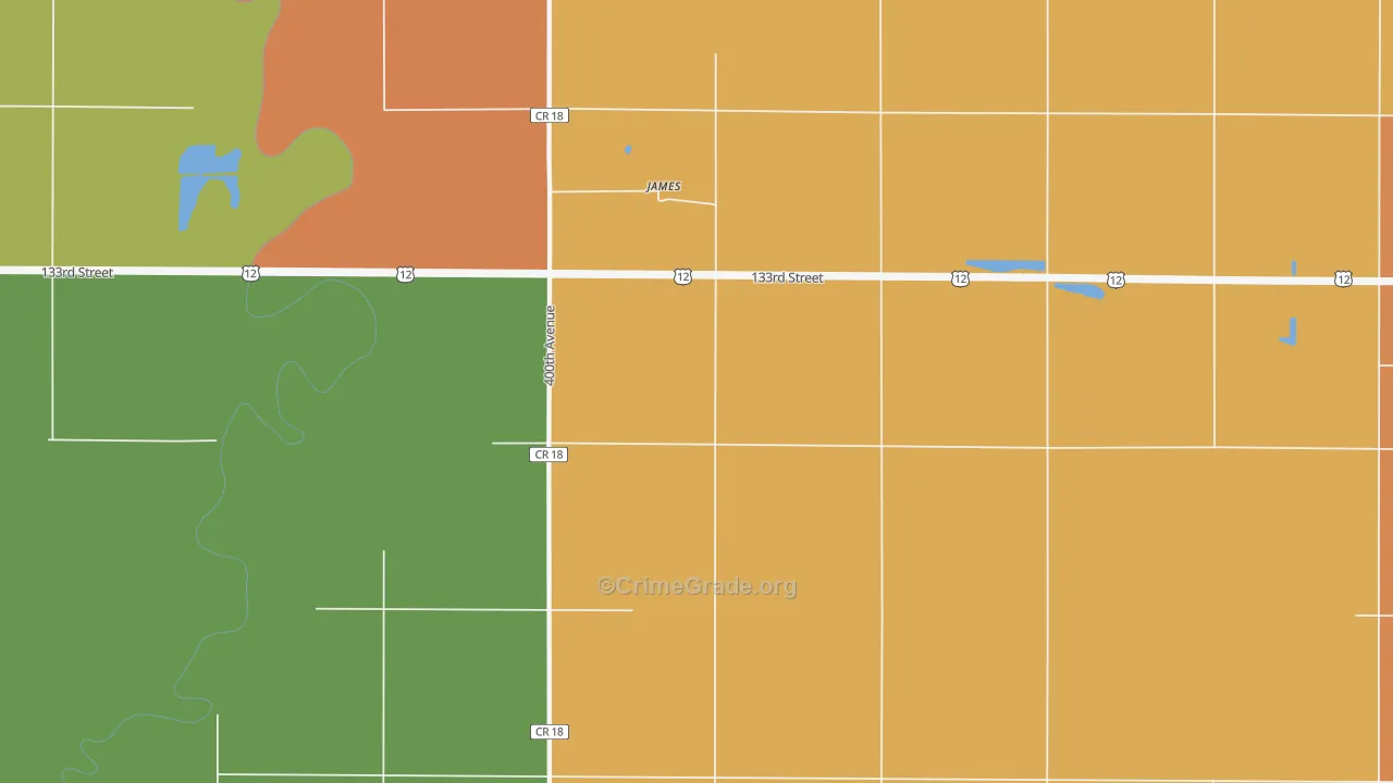 James, SD Map of Drug-Related Crime Rates