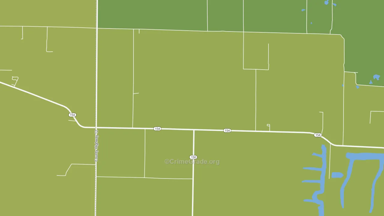 Jamestown, IL Map of Drug-Related Crime Rates