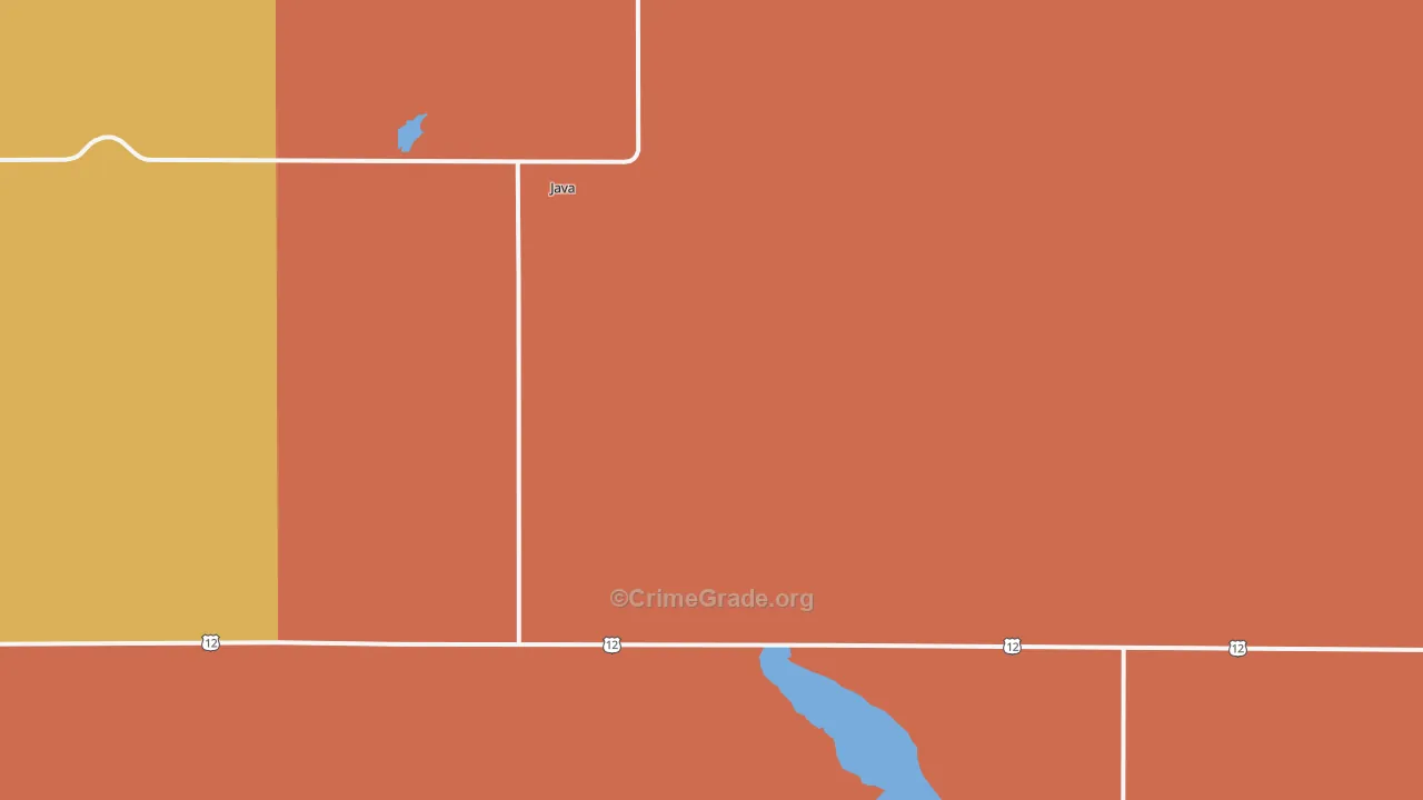 Java, SD Map of Drug-Related Crime Rates