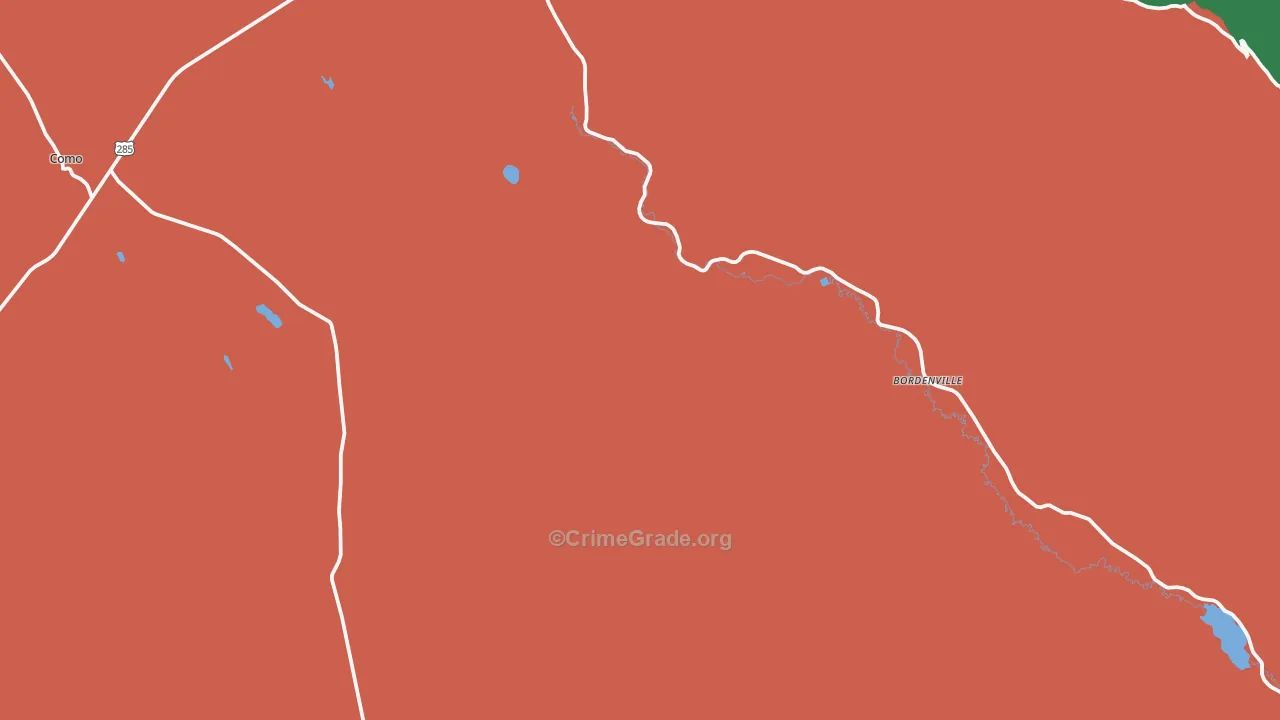 Jefferson, CO Map of Drug-Related Crime Rates