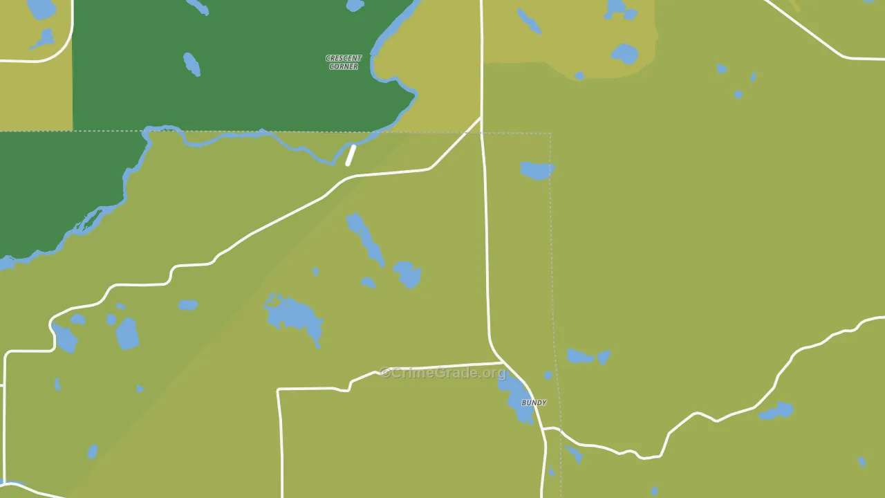 Jeffris, WI Map of Drug-Related Crime Rates