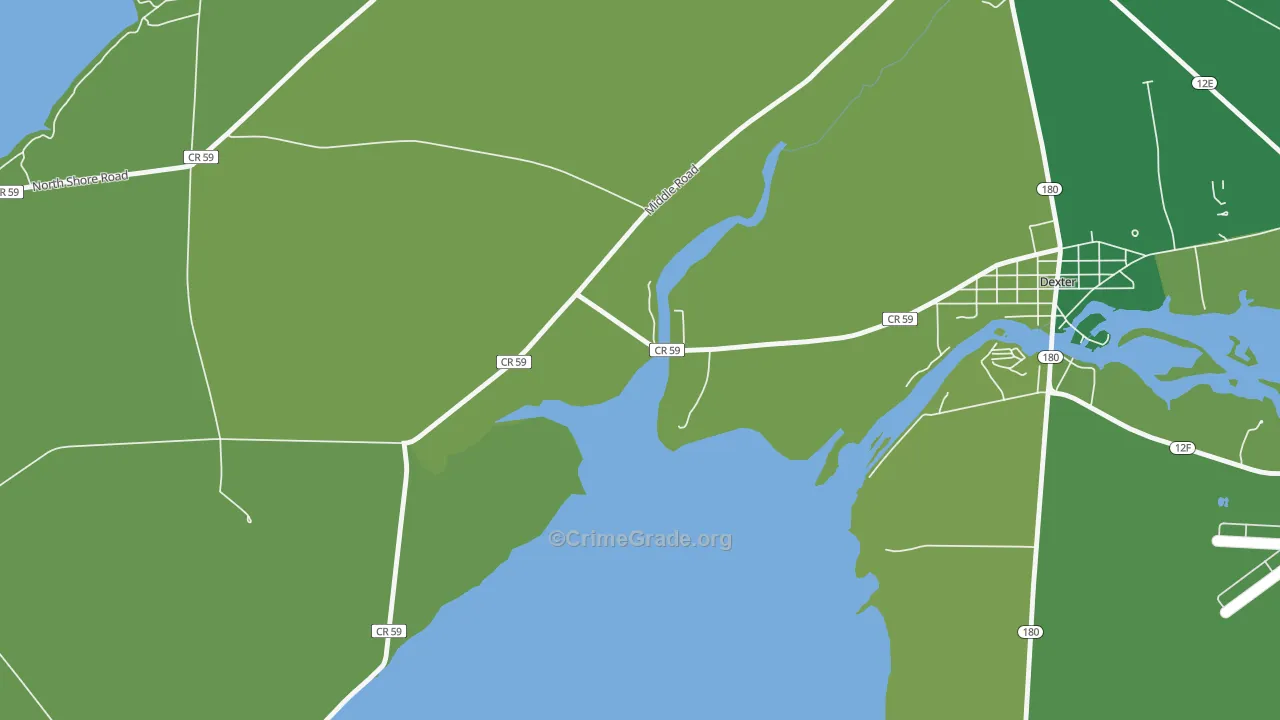 Jewettville, NY Map of Drug-Related Crime Rates