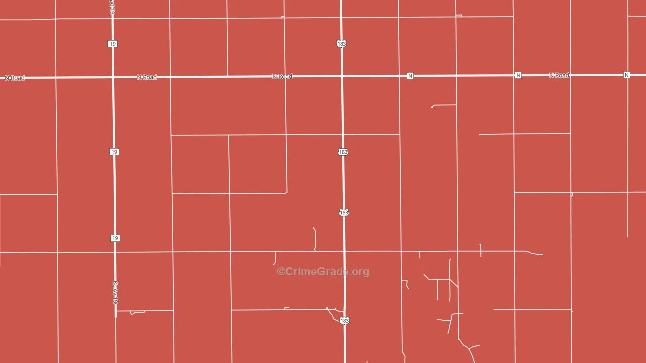 Joy, KS Map of Drug-Related Crime Rates