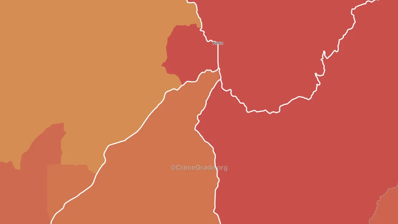 Judge Town, ID Map of Drug-Related Crime Rates