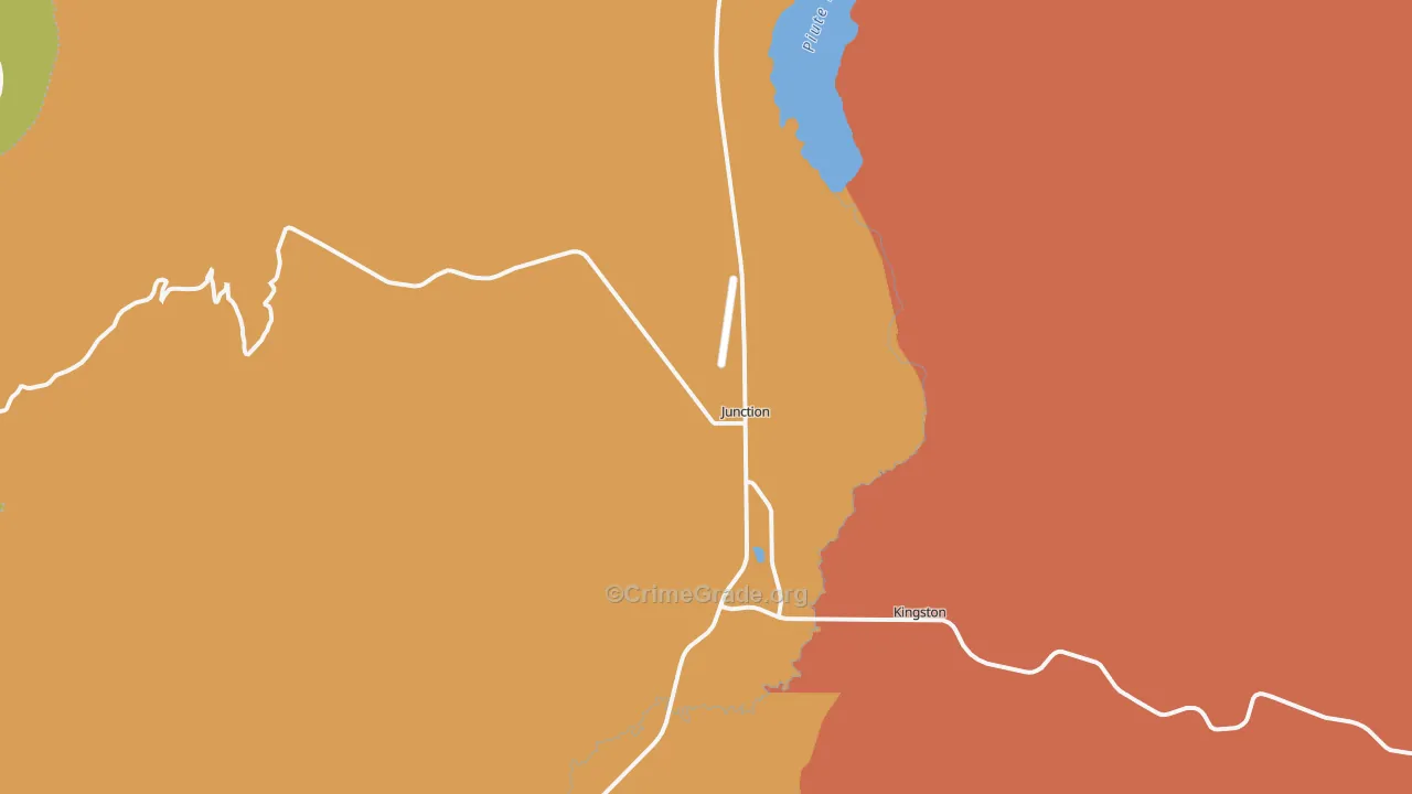 Junction, UT Map of Drug-Related Crime Rates