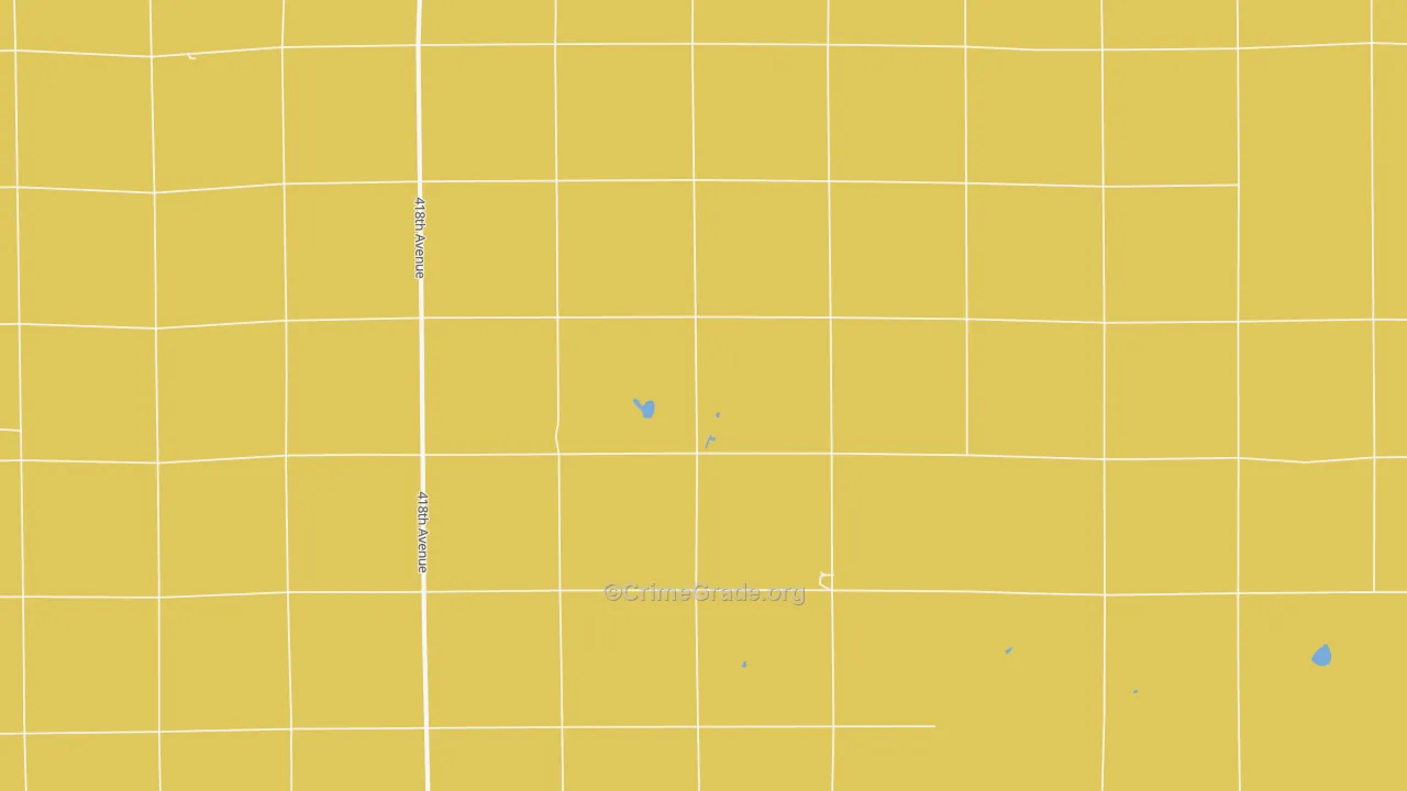Kaylor, SD Map of Drug-Related Crime Rates