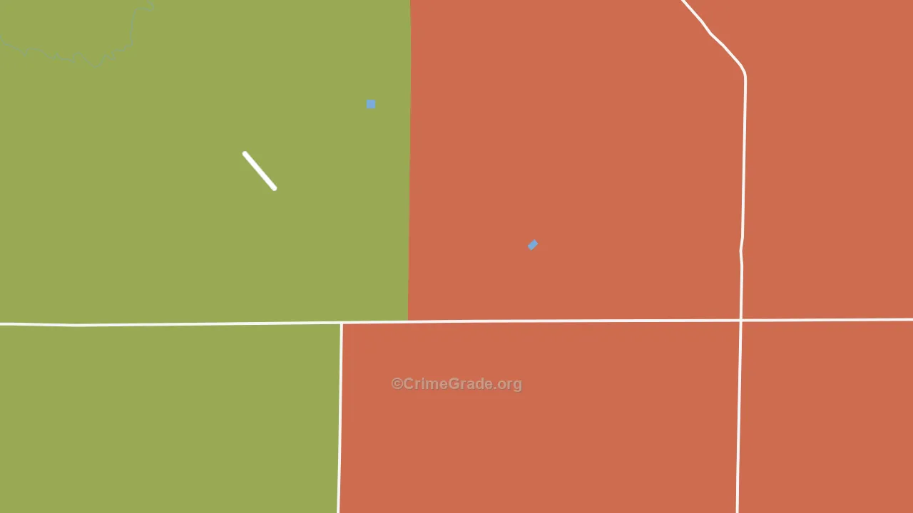Keota, CO Map of Drug-Related Crime Rates