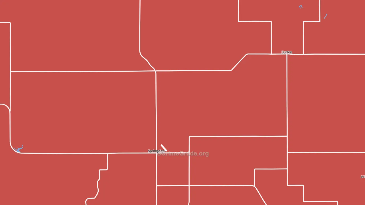 Keya Paha County, NE Map of Drug-Related Crime Rates