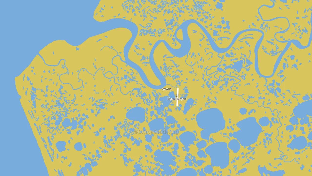 Kipnuk, AK Map of Drug-Related Crime Rates