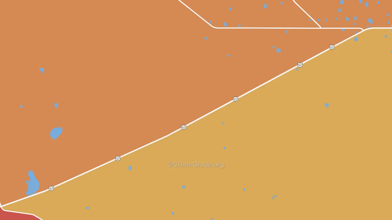 Knowles, NM Map of Drug-Related Crime Rates