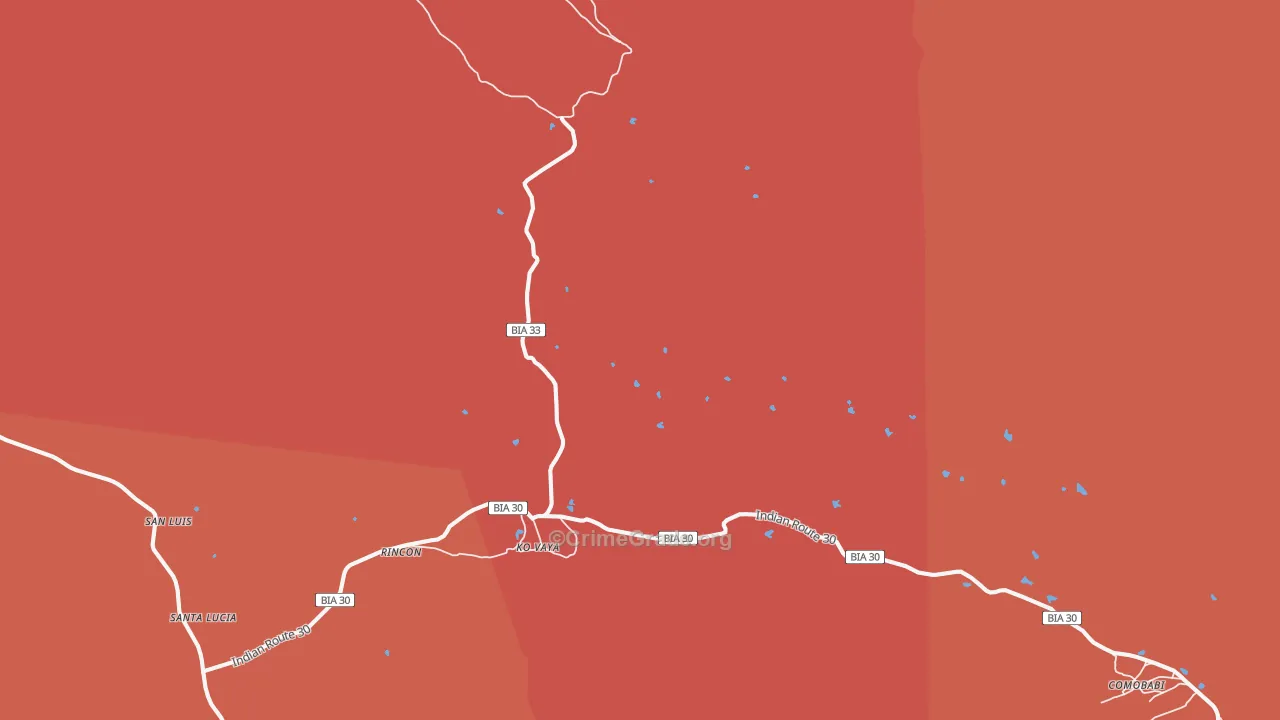 Ko Vaya, AZ Map of Drug-Related Crime Rates