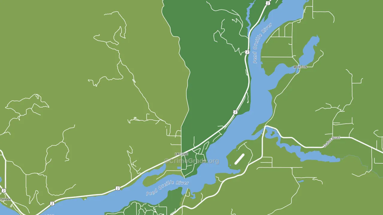 Laclede, ID Map of Drug-Related Crime Rates