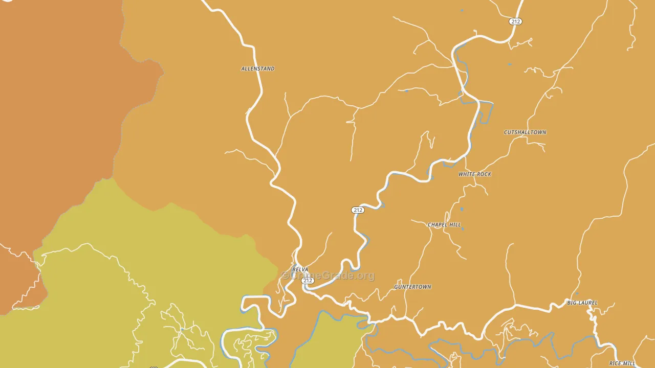 Laurel, NC Map of Drug-Related Crime Rates