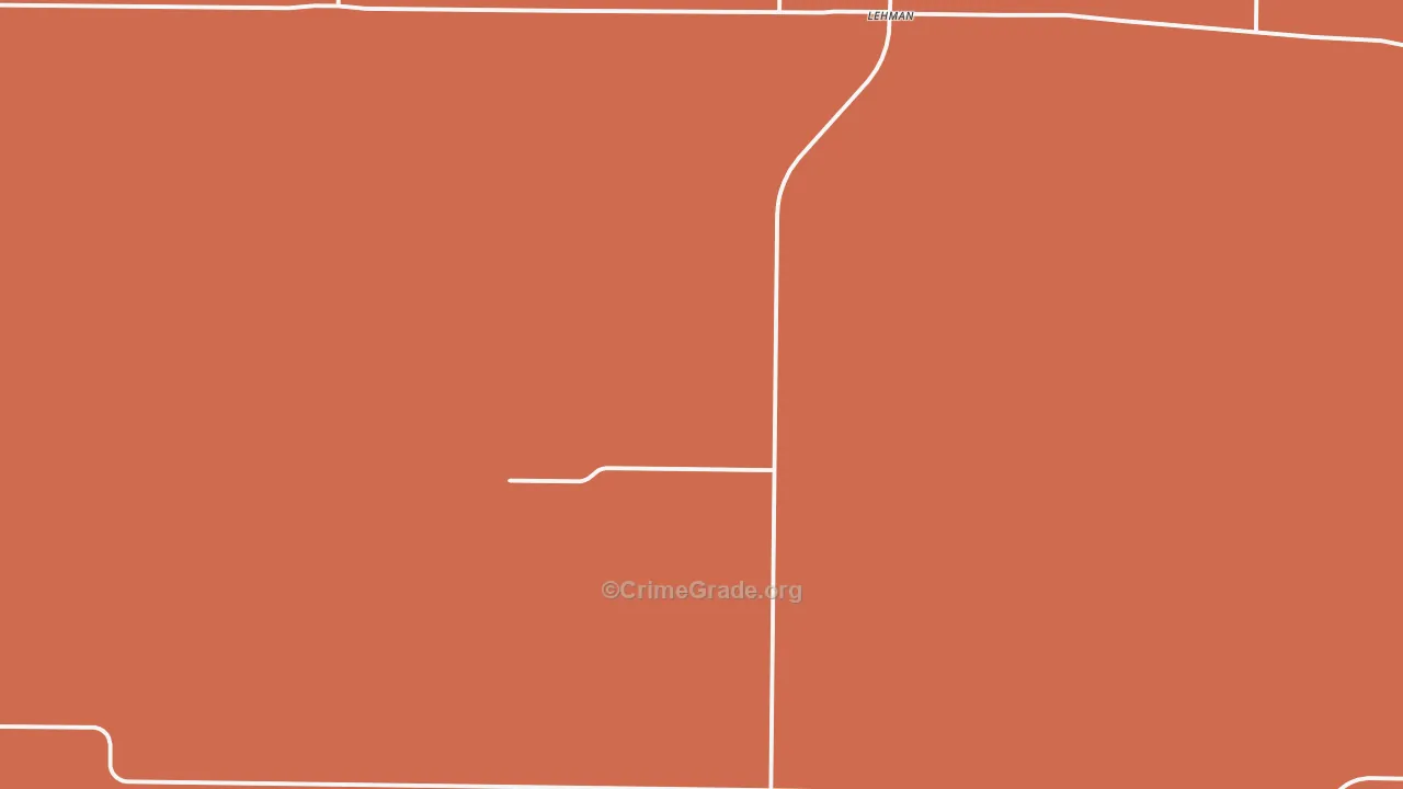 Lehman, TX Map of Drug-Related Crime Rates