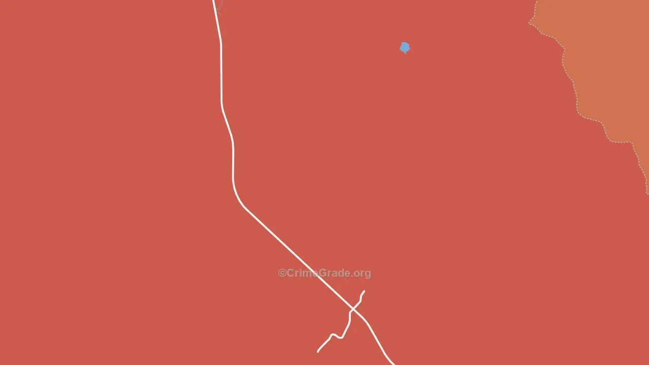 Lemhi, ID Map of Drug-Related Crime Rates