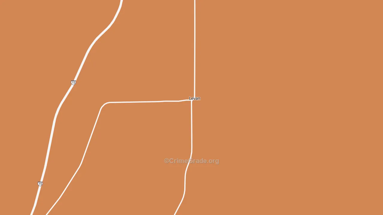 Levan, UT Map of Drug-Related Crime Rates