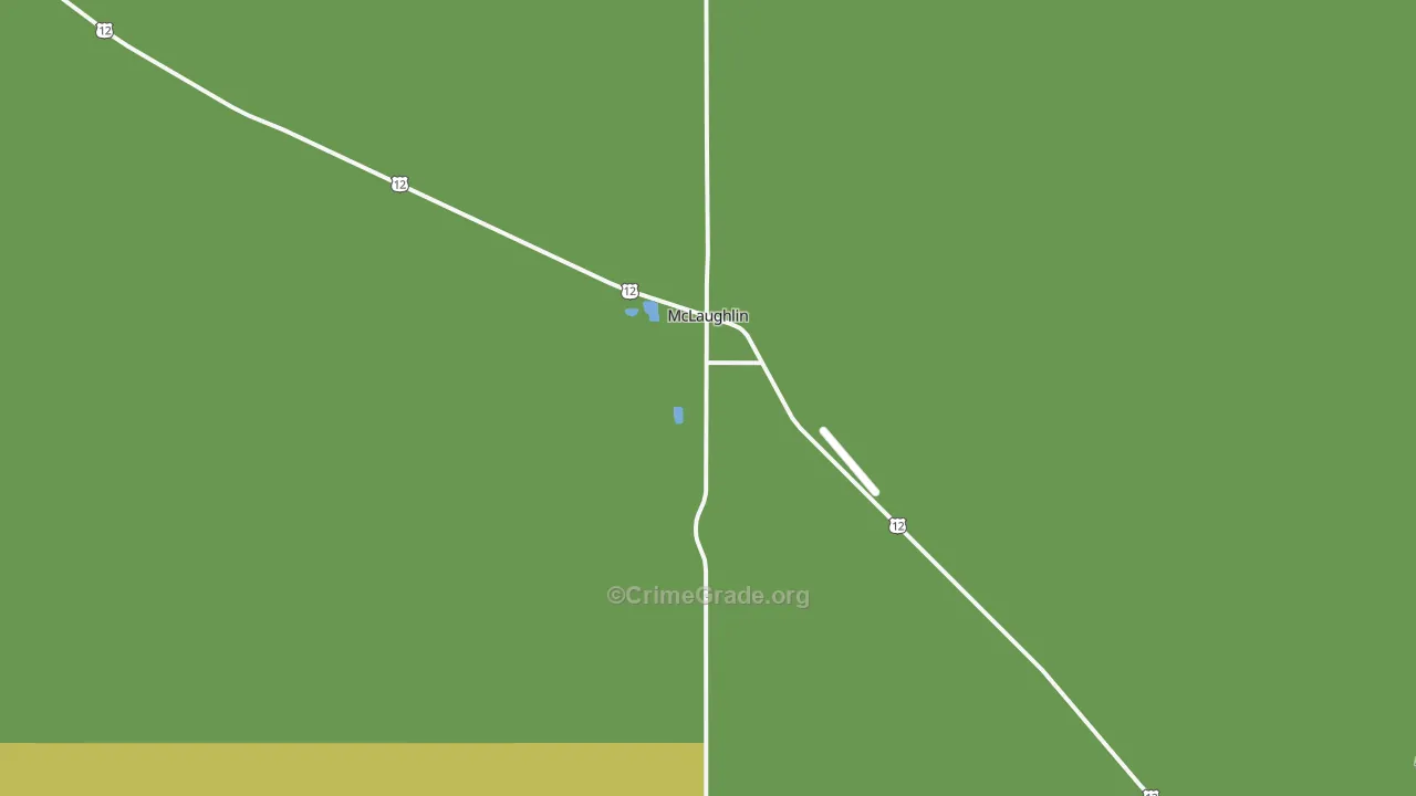 Liberty, SD Map of Drug-Related Crime Rates