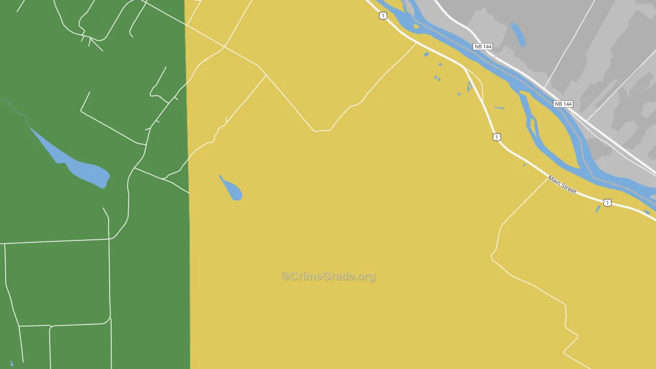 Lille, ME Map of Drug-Related Crime Rates