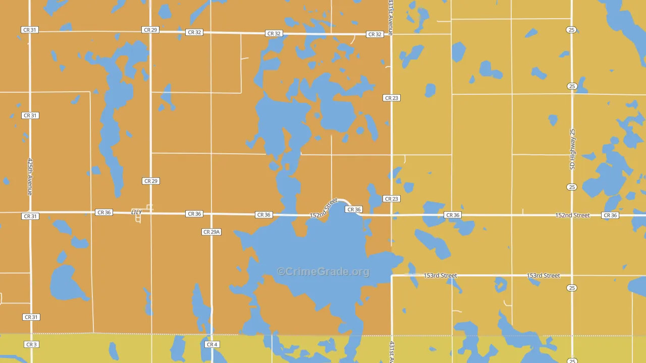 Lily, SD Map of Drug-Related Crime Rates