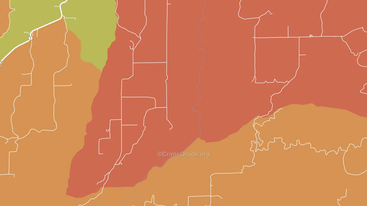 Linden, ID Map of Drug-Related Crime Rates