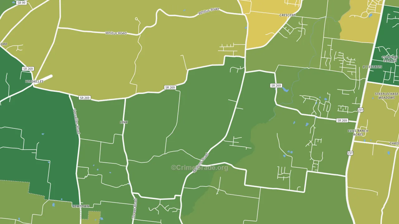 Link, TN Map of Drug-Related Crime Rates
