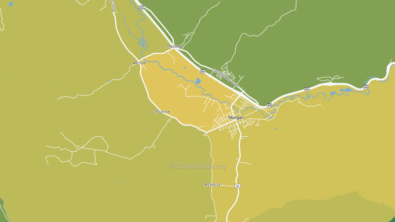 Littleton, UT Map of Drug-Related Crime Rates