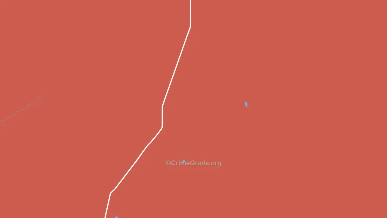Llaves, NM Map of Drug-Related Crime Rates