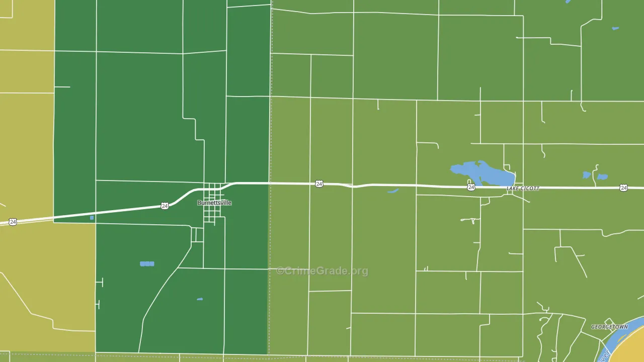 Lockport, IN Map of Drug-Related Crime Rates
