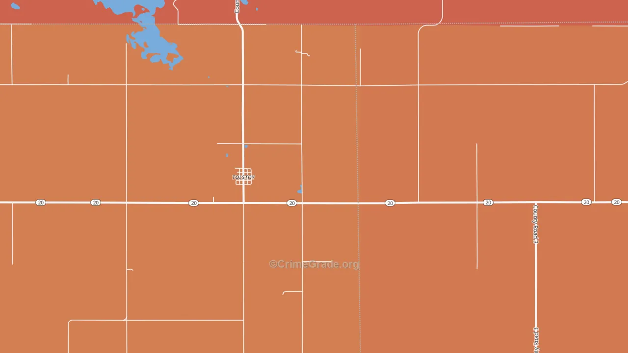 Logan, SD Map of Drug-Related Crime Rates